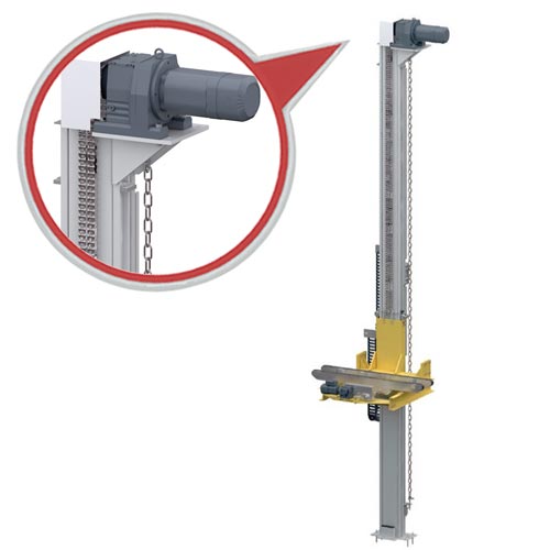 Pallet Lifters with Chain